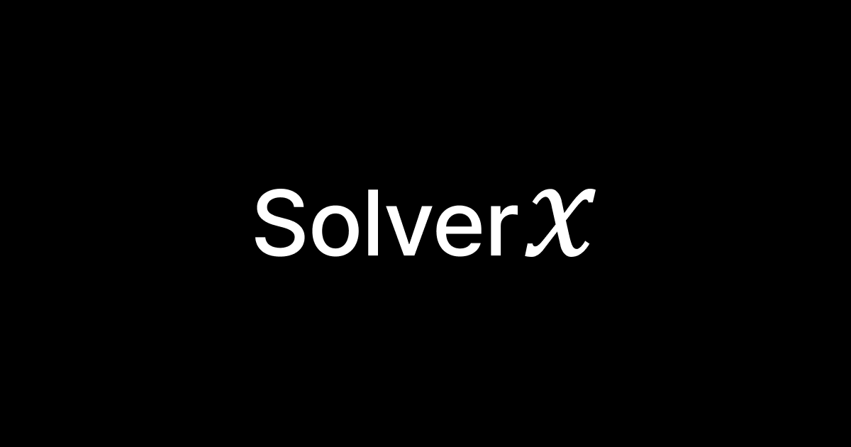 SolverX